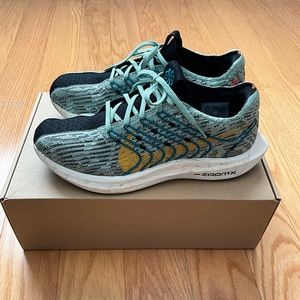 Men’s slightly worn 9.5 Nike Pegasus turbo next nature running shoe.